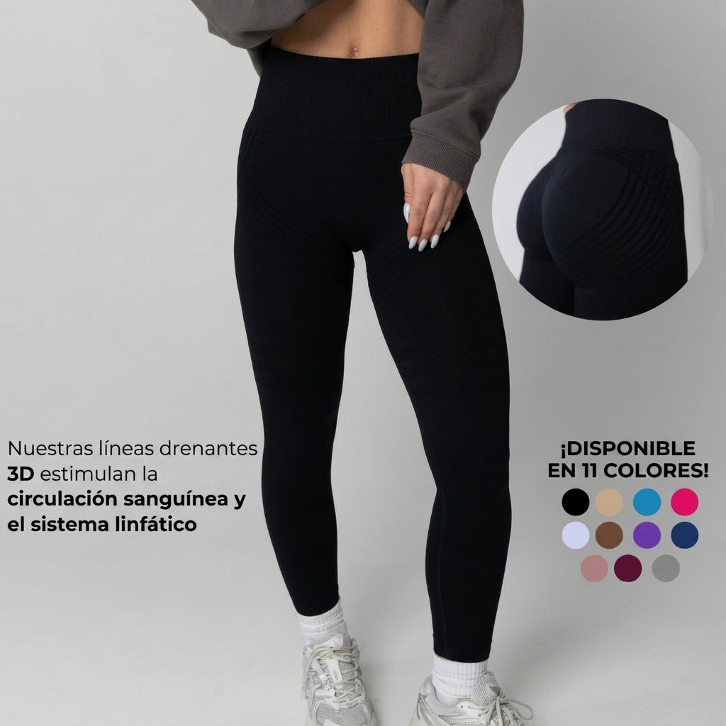 Bonbair / Leggings 3D Drena y Reafirma